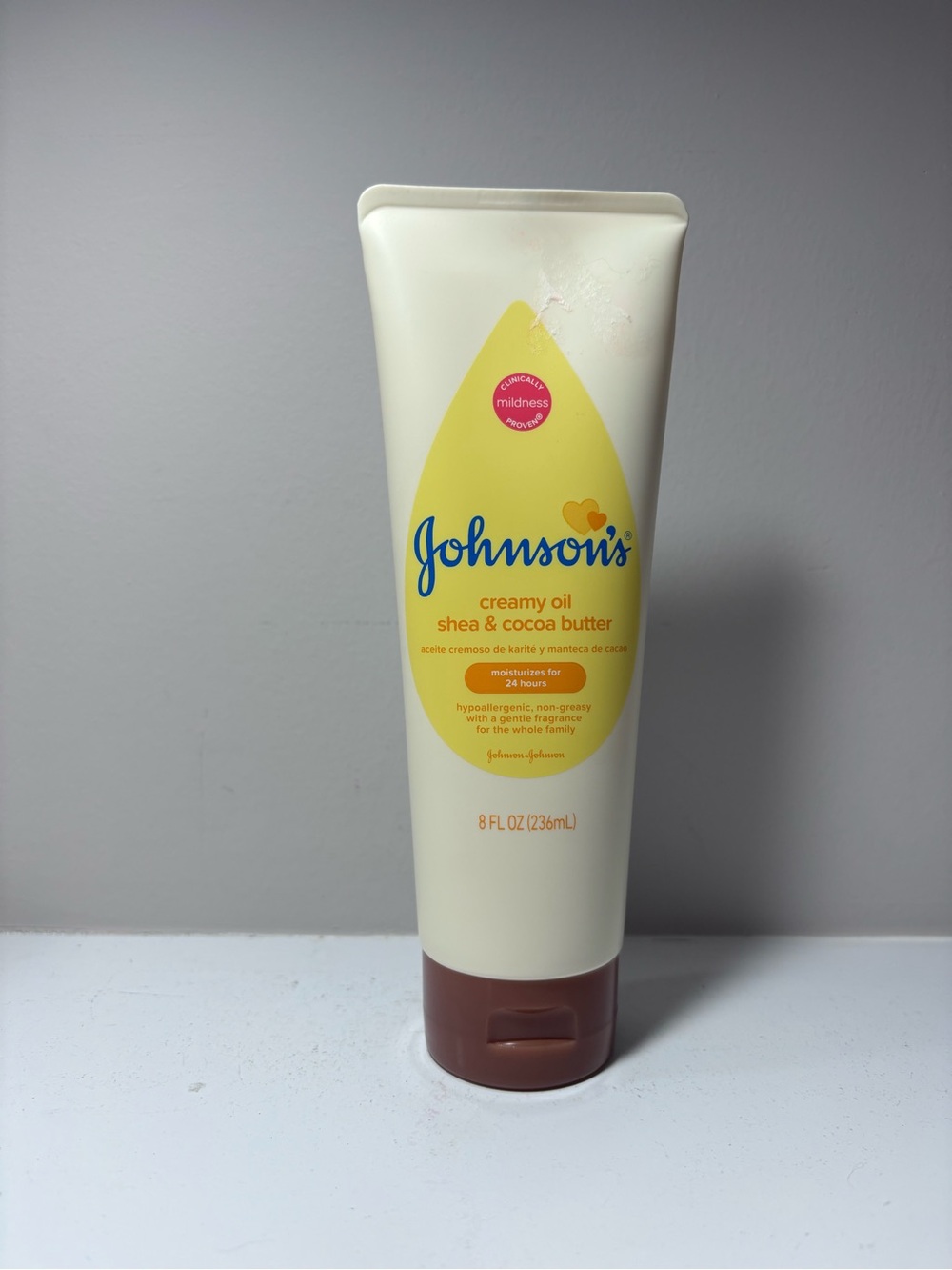 Johnson's Creamy Oil Shea & Cocoa Butter Moisturizing Lotion Discontinued